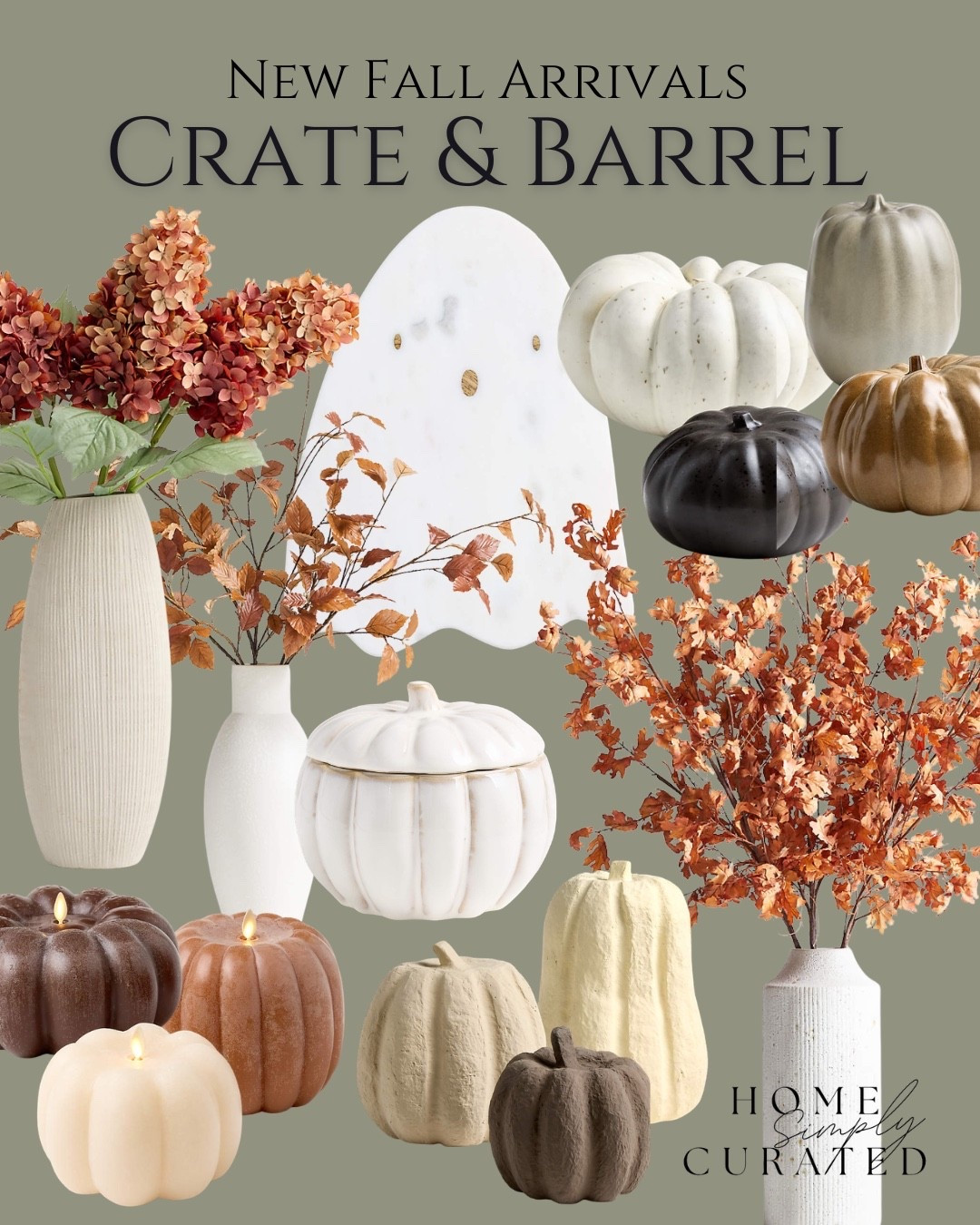 This fall drop at Crate & Barrel will sellout quickly!! 


new arrivals, crate and barrel, fall arrivals, Halloween, home decor, faux stems, Halloween home decor, pumpkins

#LTKSeasonal #LTKHome