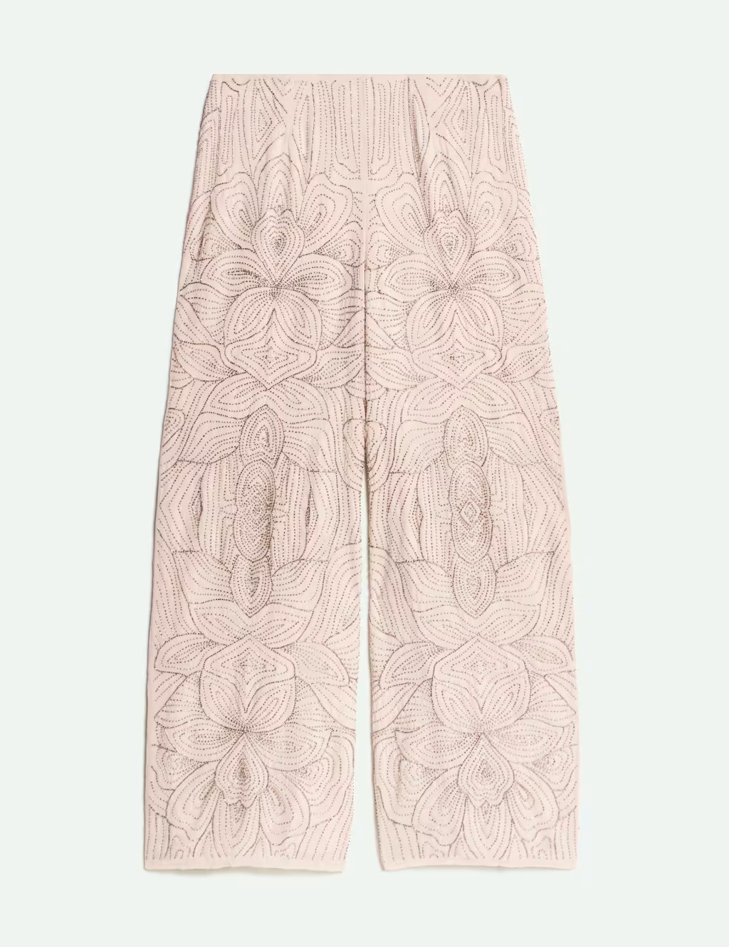 Beaded Wide-Leg Trousers | Marks & Spencer (UK)