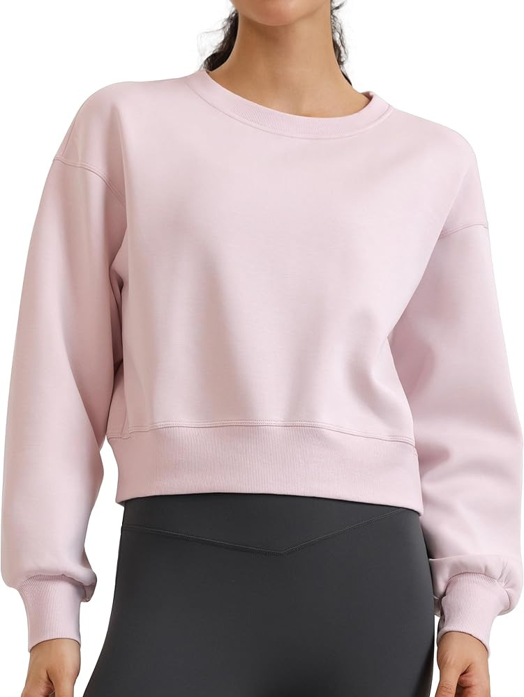 Colorfulkoala Velvra Modal Fleece Lined Pullover - Women's Soft & Warm Lounge Sweatshirt, Stylish... | Amazon (US)