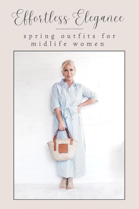 Effortless Elegance: Spring Outfits for Midlife Women.  DRESS IS 30% OFF

#LTKover40 #LTKstyletip #LTKsalealert