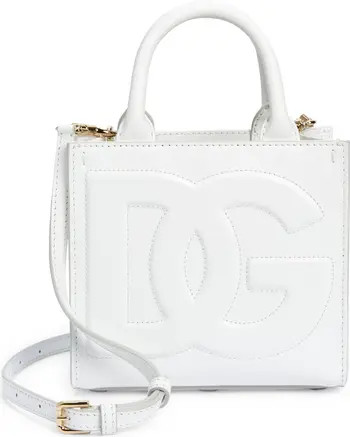Mini DG Logo Daily Leather Tote | Nordstrom