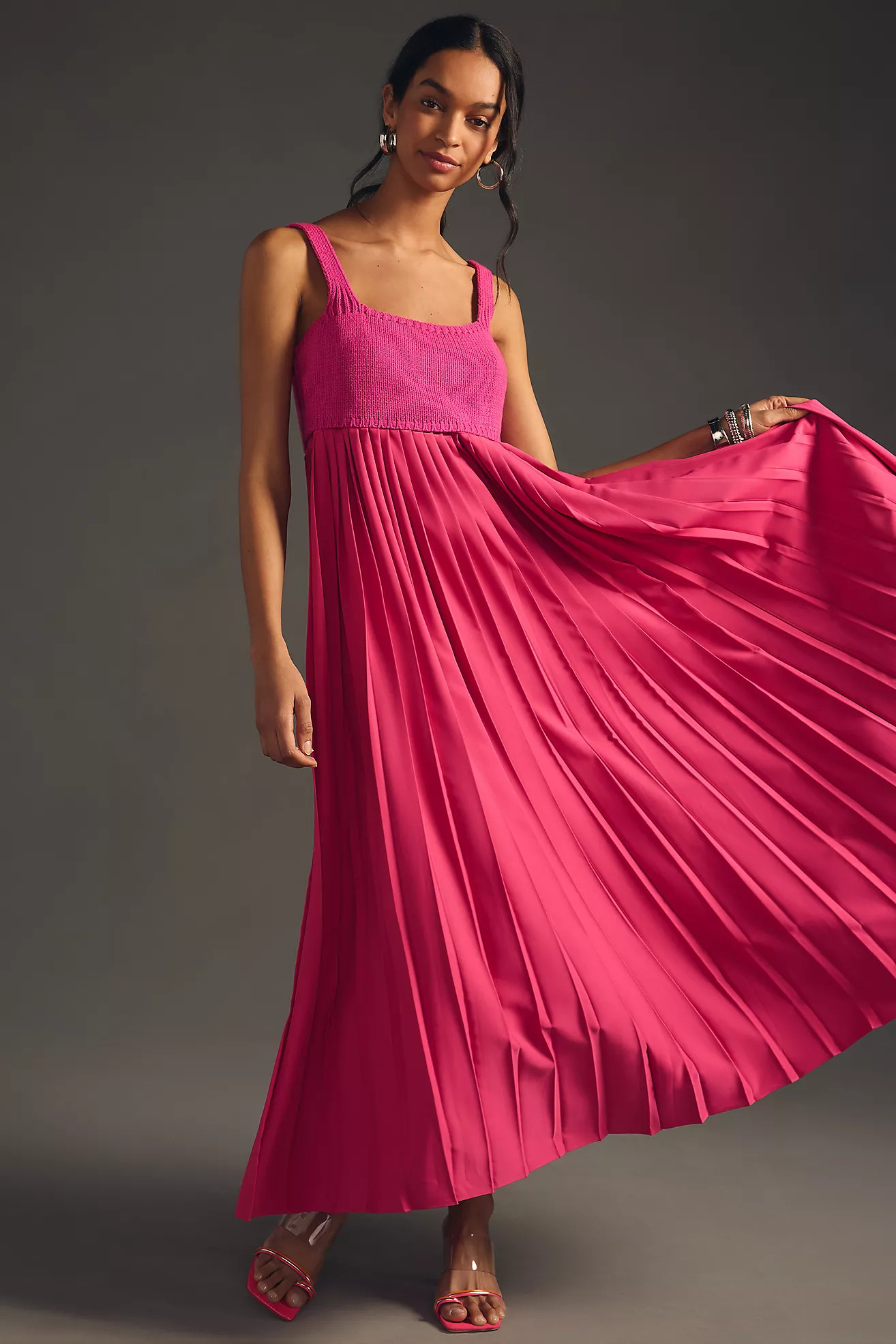 Mare Mare Pleated Maxi Dress | Anthropologie (US)