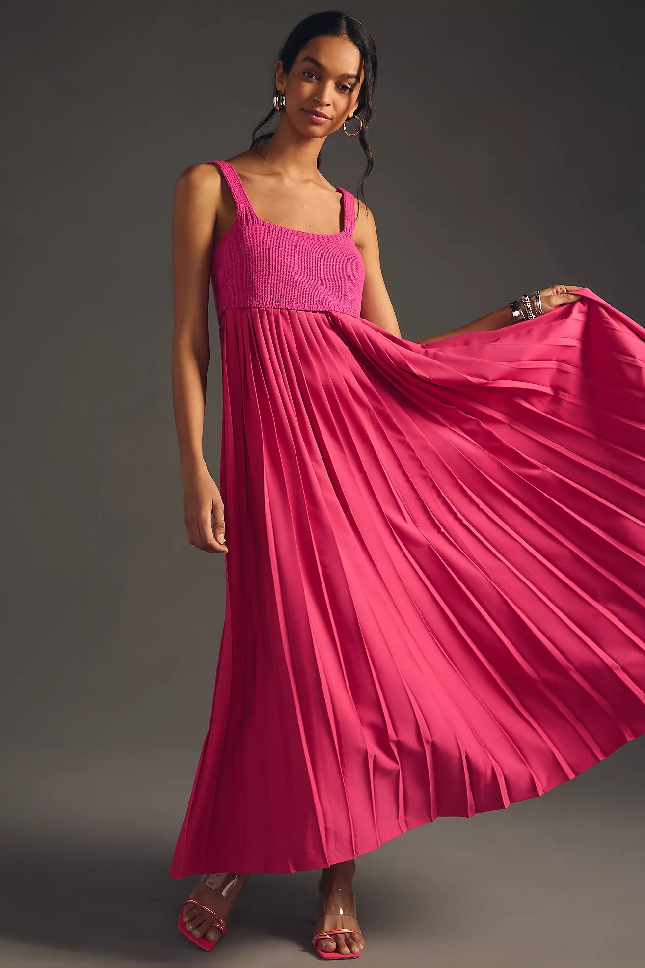 Mare Mare Pleated Maxi Dress | Anthropologie (UK)