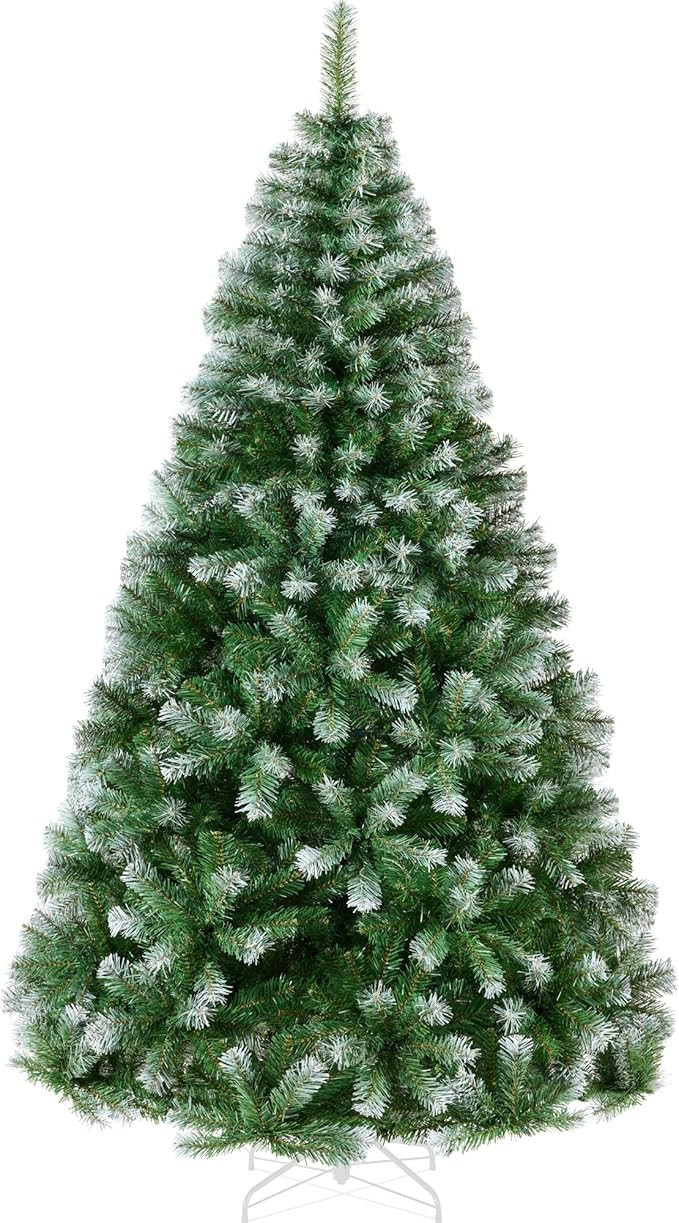 Best Choice Products Artificial Christmas Tree, 6ft Premium Unlit Pine Design, Dense Branches Rea... | Amazon (US)