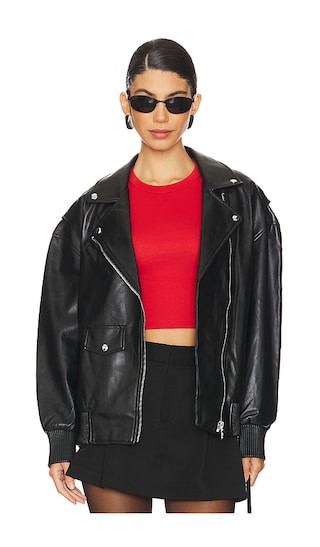 Moto Jacket in Night Moves | Revolve Clothing (Global)