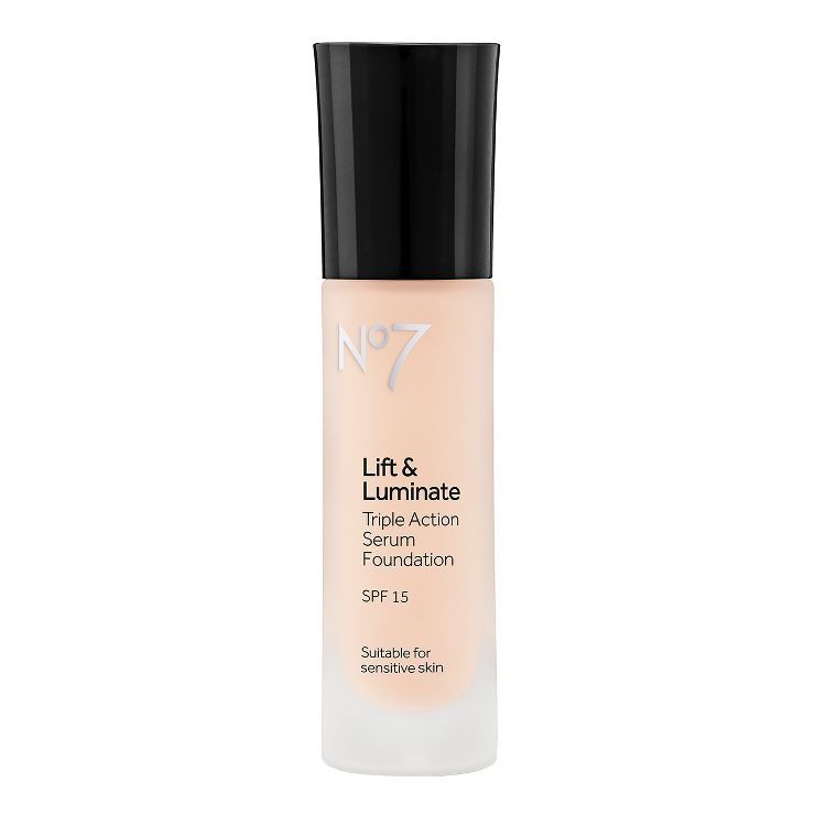 No7 Lift & Luminate Triple Action Serum Foundation - 1 fl oz | Target