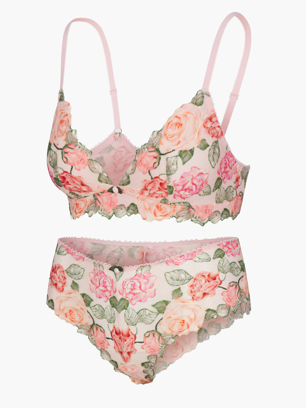 Les Roses Bralette 2-Piece Set | Savage x Fenty - North America