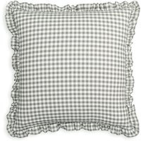 Georgette Gingham 100% Washed Cotton Cushion Cover | La Redoute (UK)
