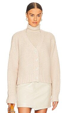 Lovers and Friends Lili Button Front Cardigan in Nude from Revolve.com | Revolve Clothing (Global)