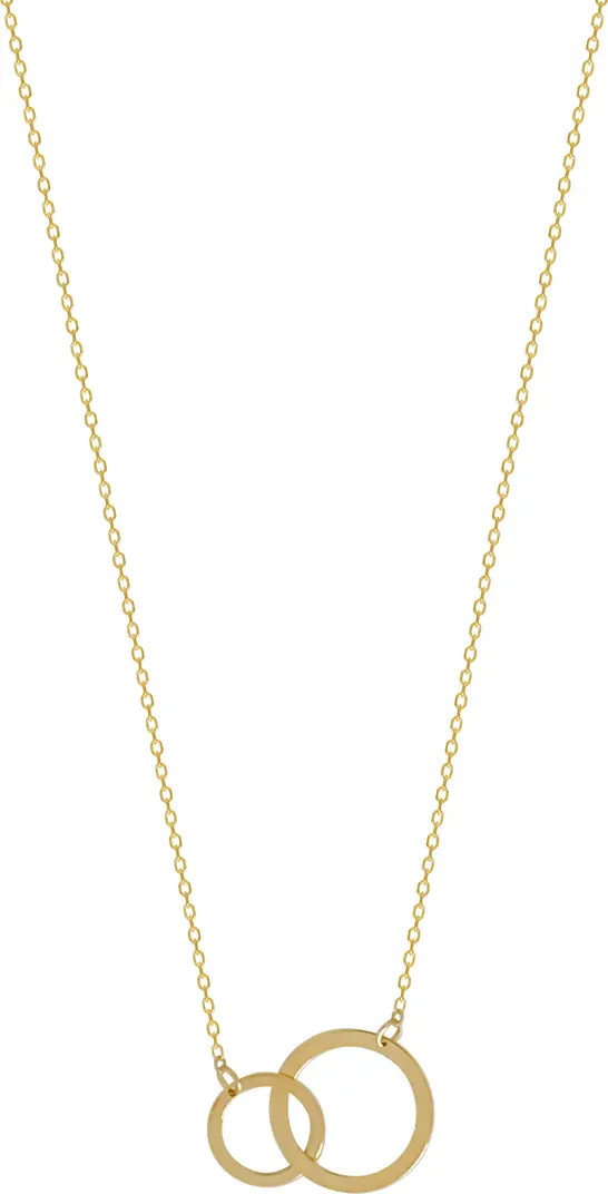 Bony Levy 14K Gold Circle Link Pendant Necklace | Nordstromrack | Nordstrom Rack