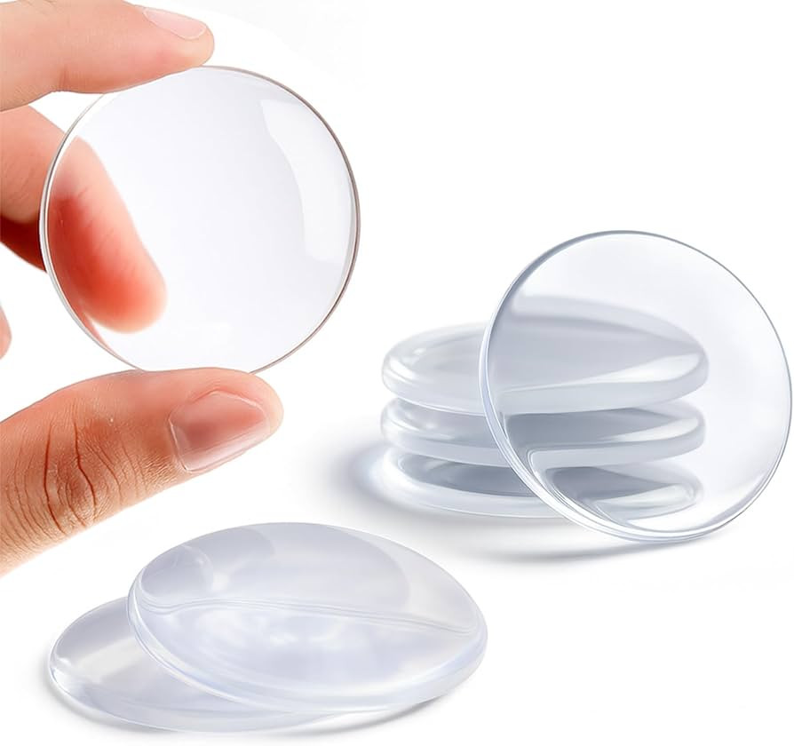 Door Stoppers for Wall, Etybetopstar 6Pack 2" Rubber Door Knob Wall Protectors, Strong Self-Adhes... | Amazon (US)
