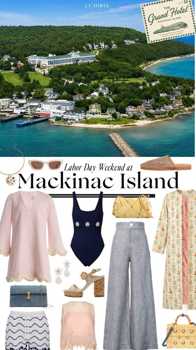 ✨ Dreaming of one last summer escape? Mackinac Island is pure magic over Labor Day weekend. From bike rides along the shoreline and horse-drawn carriage tours to afternoons at the Grand Hotel and waterfront dinners, it's the perfect blend of timeless charm and classic style.

I've rounded up everything you need for the ultimate getaway—including what to wear, where to stay, where to dine, and the can't-miss experiences—so all you have to do is pack your bags.

Tap to shop the outfits and explore my complete Mackinac Island guide. 🤍🍂🚲#MackinacIsland #LaborDayWeekend #TravelStyle #WeekendGetaway #ClassicStyle #VacationOutfits #MidwestTravel

#LTKSeasonal #LTKOver40 #LTKTravel