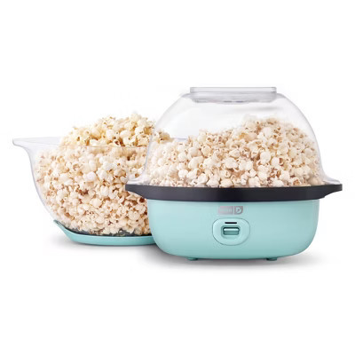 Dash 6qt SmartStore Stirring Popcorn Maker - Aqua: Electric Popcorn Popper, 850W, Hand Wash, 1-Year Warranty | Target