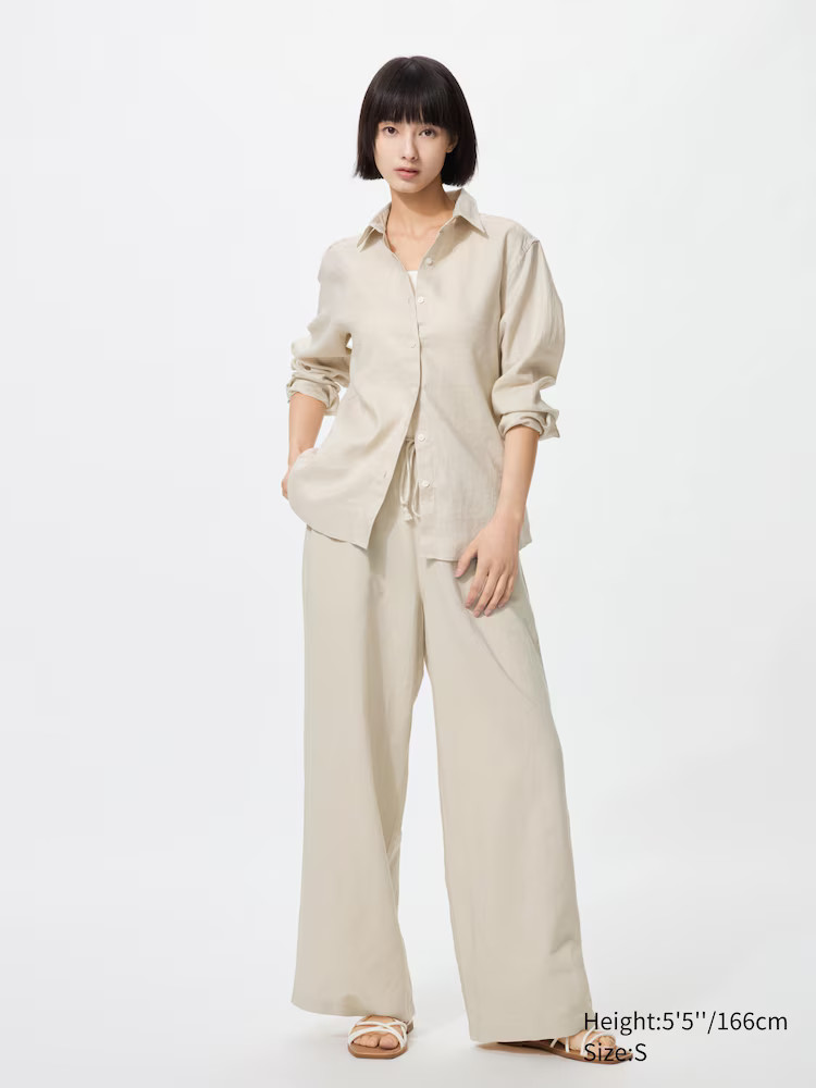 Linen Blend Easy Pants | UNIQLO (US)