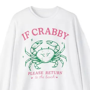 Return to Beach Crewneck | Cute Sweatshirt Vacation Sweatshirt Beach Lover Summer Vibe, Oversized... | Etsy (US)