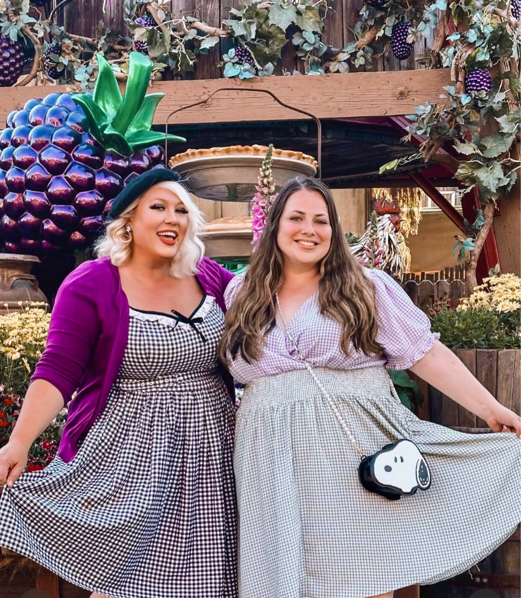 Boysenberry festival at Knotts Berry Farm! 

Plus size vintage style
Plus size spring dress 
Plus size spring style 
Plus size purple 
Plus size gingham 

#LTKSeasonal #LTKplussize #LTKmidsize
