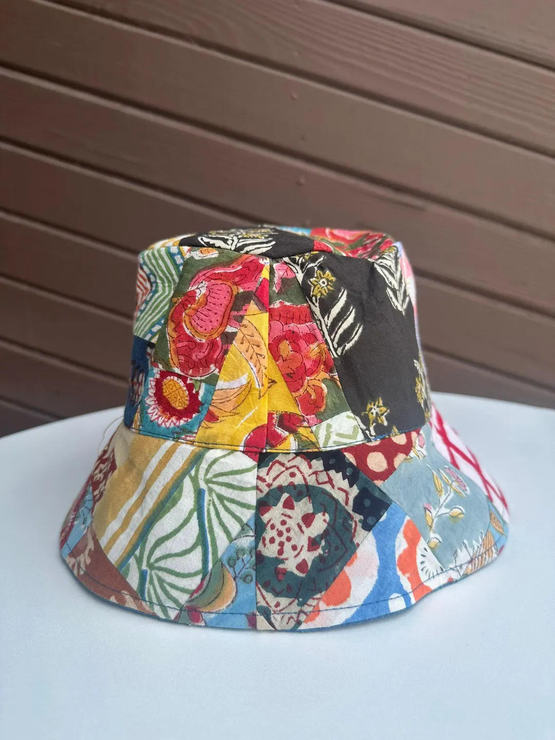 Patchwork bucket hat | Etsy (US)