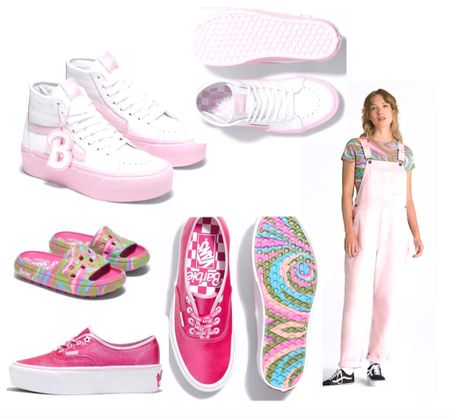 Barbie x Vans collab drop from this week 💖🏁
… the shoes come in boxes that look like Barbie boxes! The high tops are my fave of the collection. 💖

#LTKSeasonal #LTKshoecrush