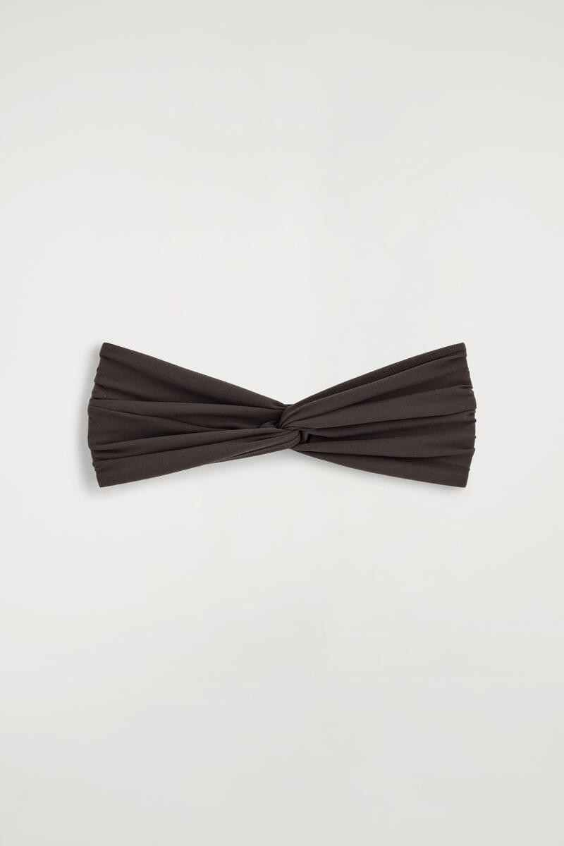 Twisted Textured Bandeau Bikini Top | COS (US)