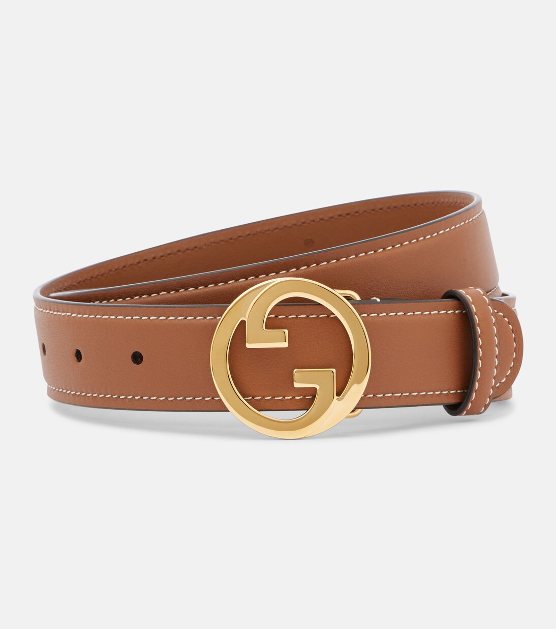 Gucci Blondie leather belt | Mytheresa (INTL)