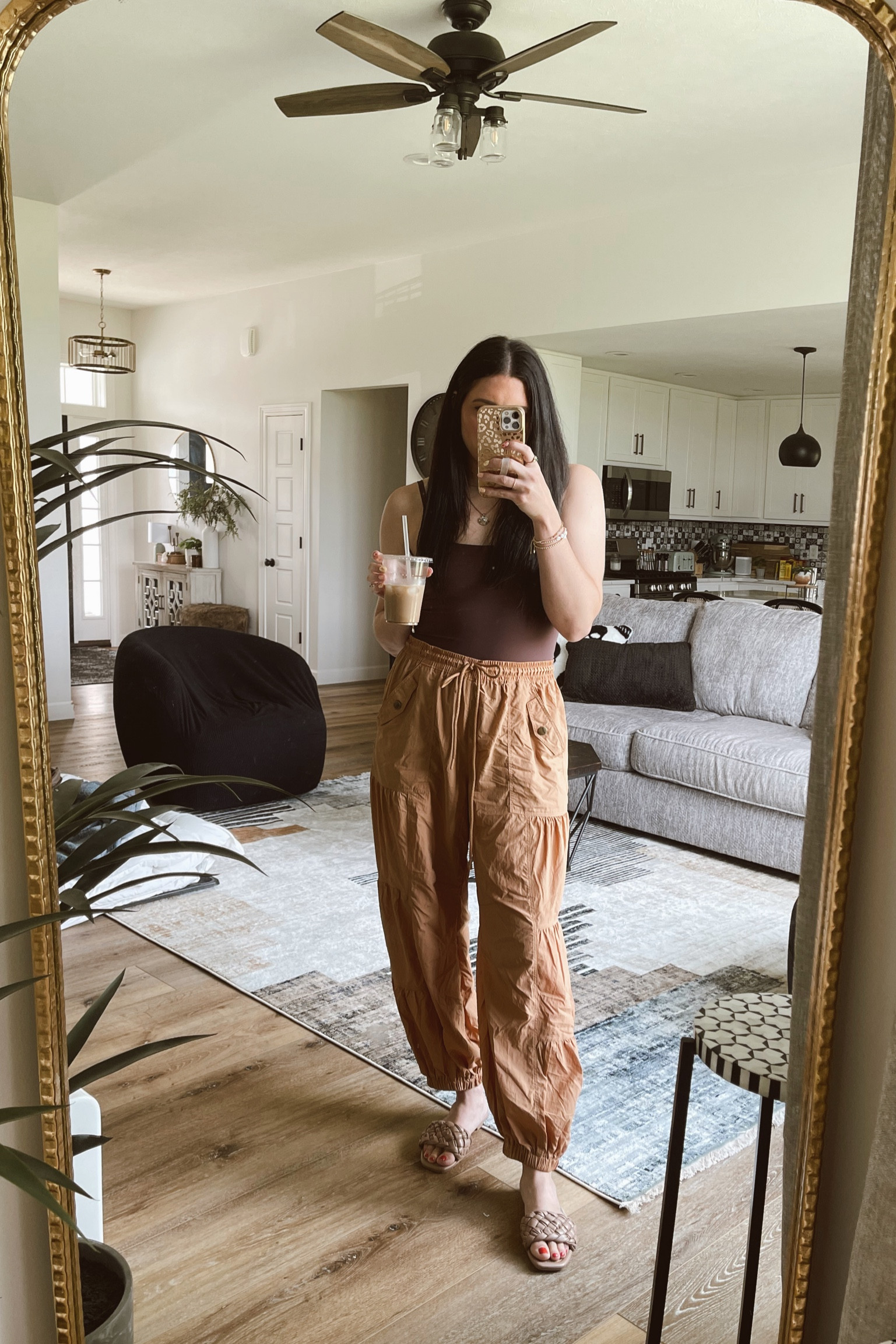 “latte vibes” the perfect lightweight summer outfit. Free People pants are in the color ginger (size L). Bodysuit is in the color pony (size M)

#LTKSeasonal #LTKstyletip