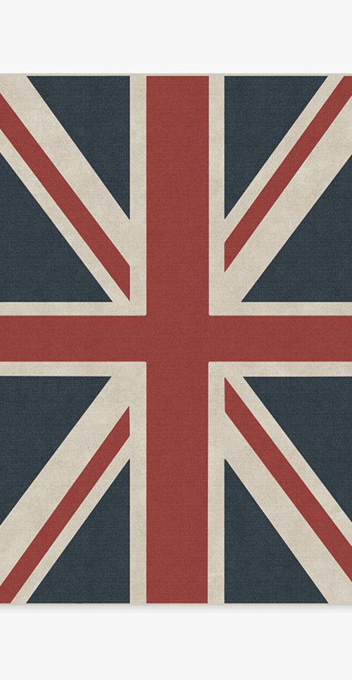 UK Flag Red Rug | Ruggable