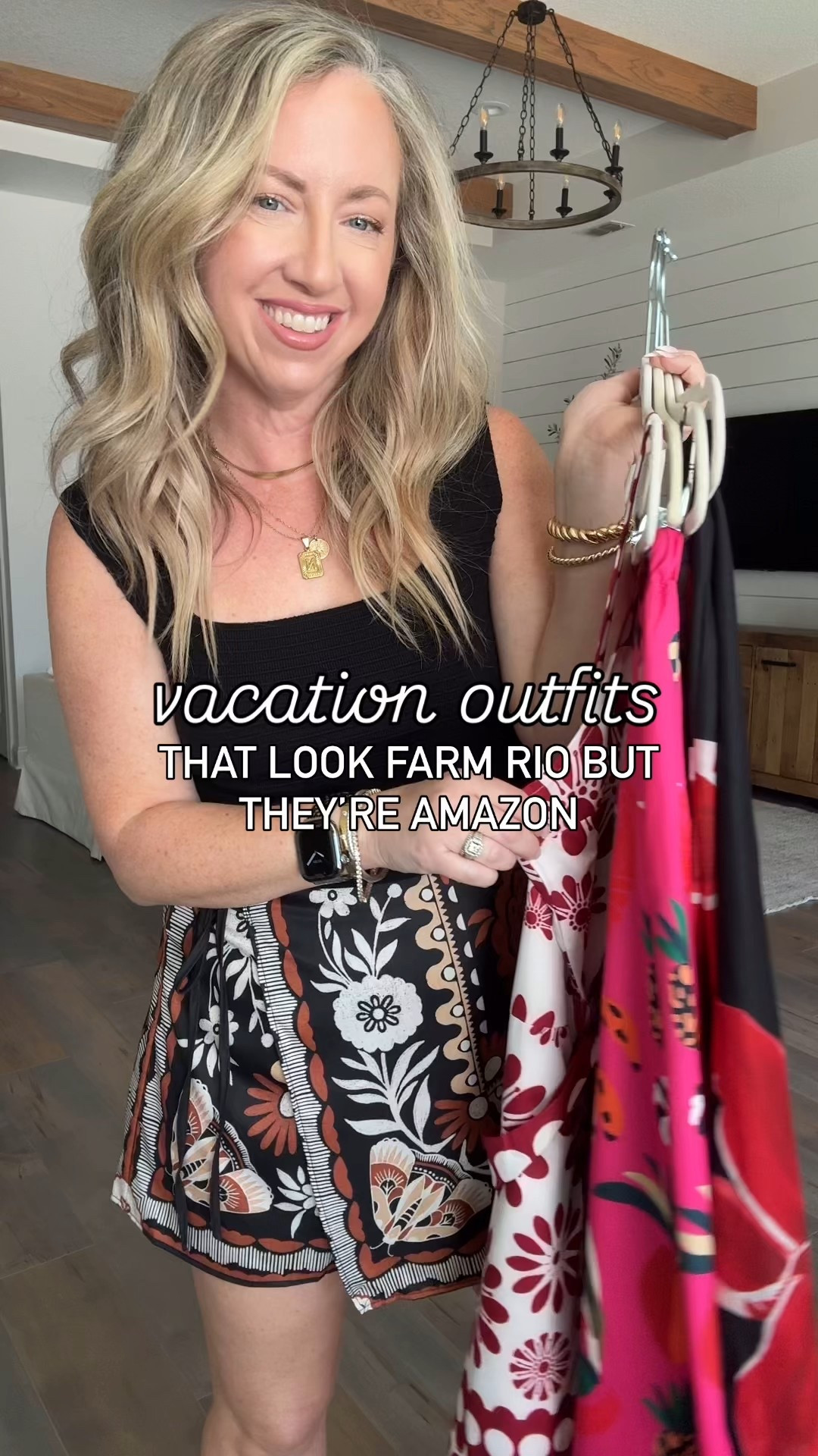 Amazon finds that look like farm rio. Spring break outfits,  vacation outfits, resort wear. Cruise outfits 

#LTKOver40 #LTKPetite