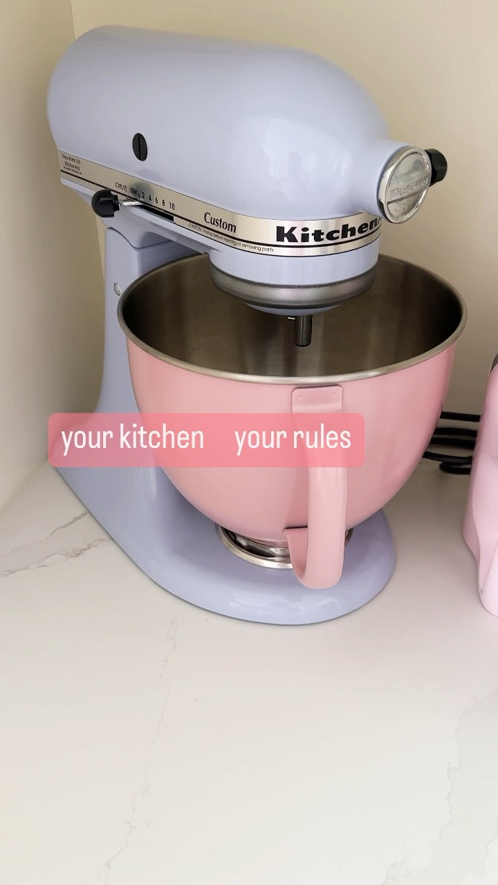 pink kitchen cookware and appliances - sugarcolorhouse