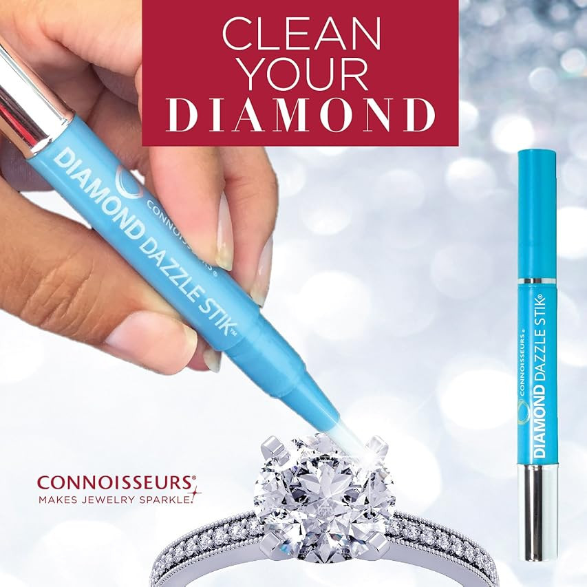 Amazon.com: CONNOISSEURS Diamond Dazzle Stik, Jewelry Cleaner Solution Pen (Pack of 2): Clothing,... | Amazon (US)