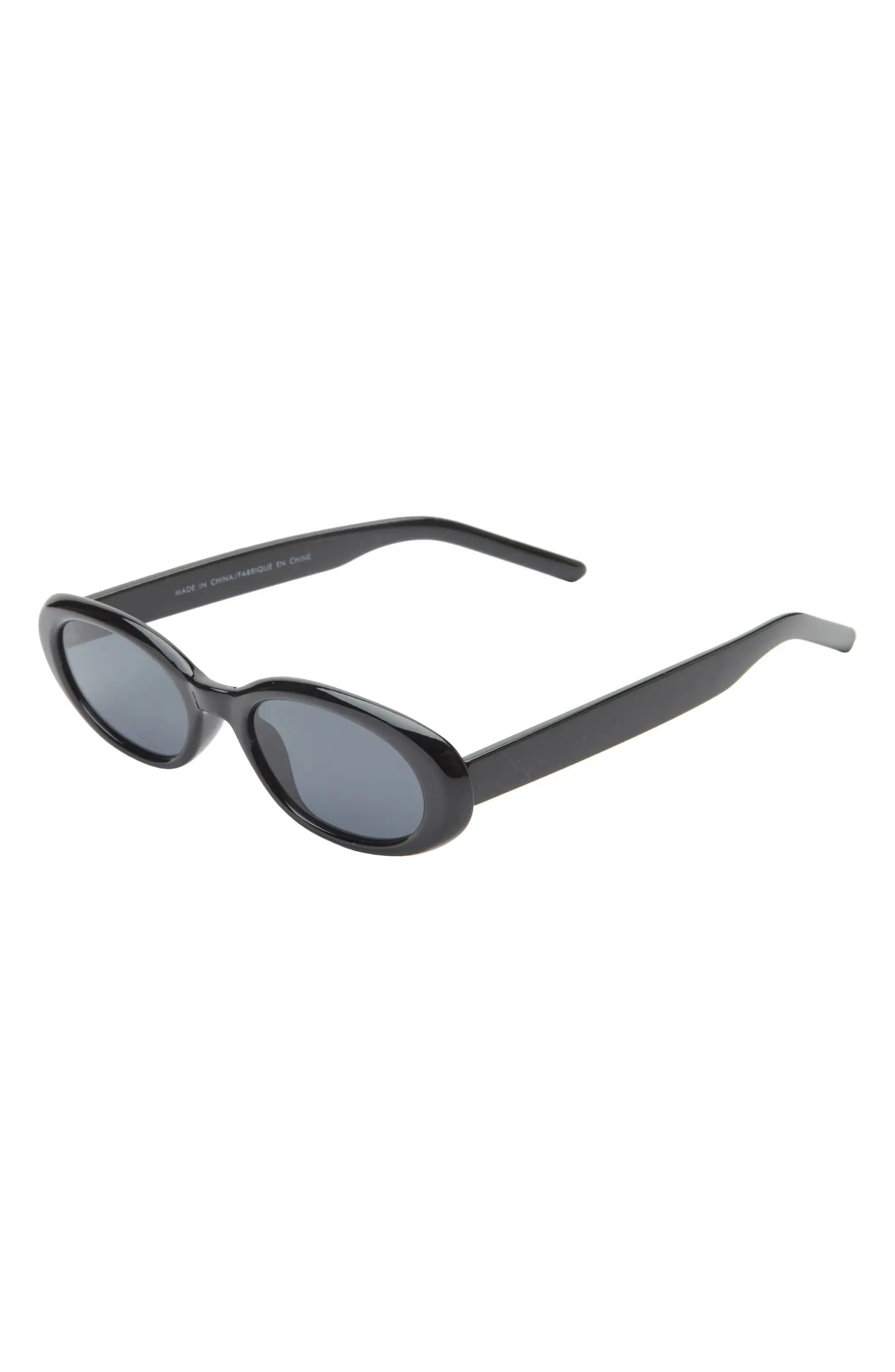 Narrow Oval Sunglasses | Nordstrom