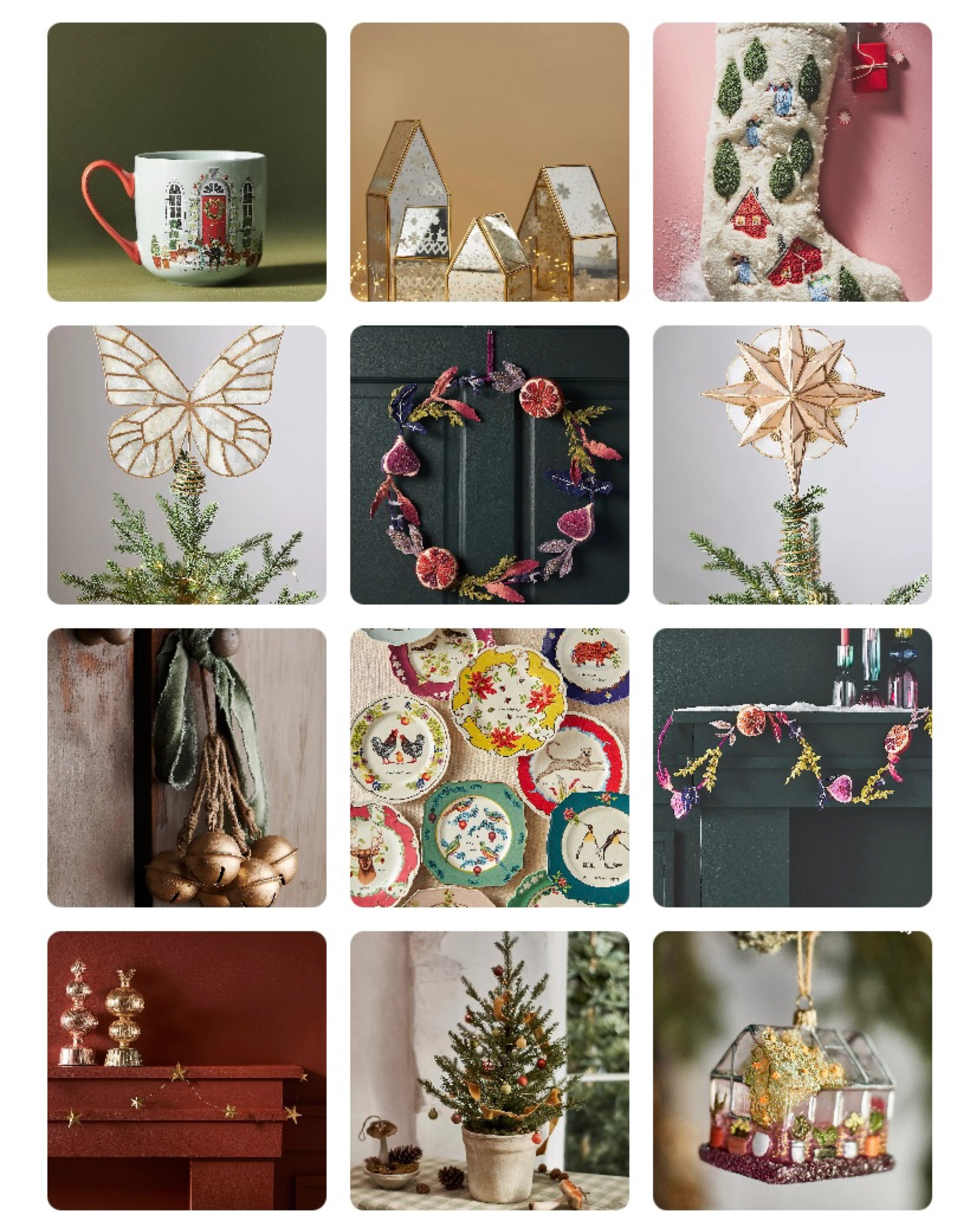 Favorite Anthropologie Christmas decor

#LTKHolidaySale #LTKSeasonal #LTKHoliday