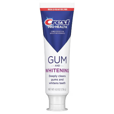 Crest Pro-Health Gum Detoxify Gentle Whitening Toothpaste - 4.8oz | Target