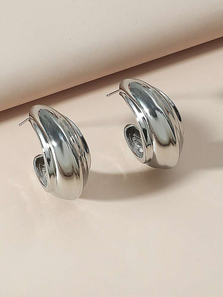 Cuff Hoop Earrings | SHEIN