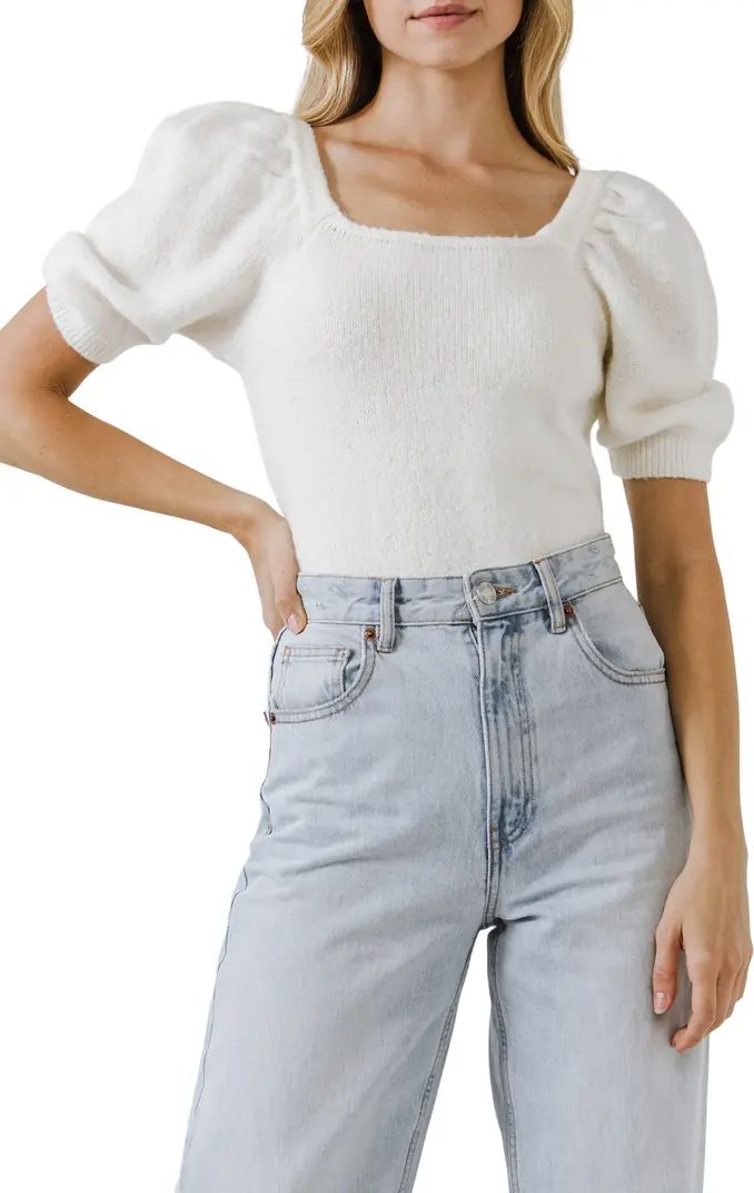 Puff Sleeve Sweater | Nordstrom