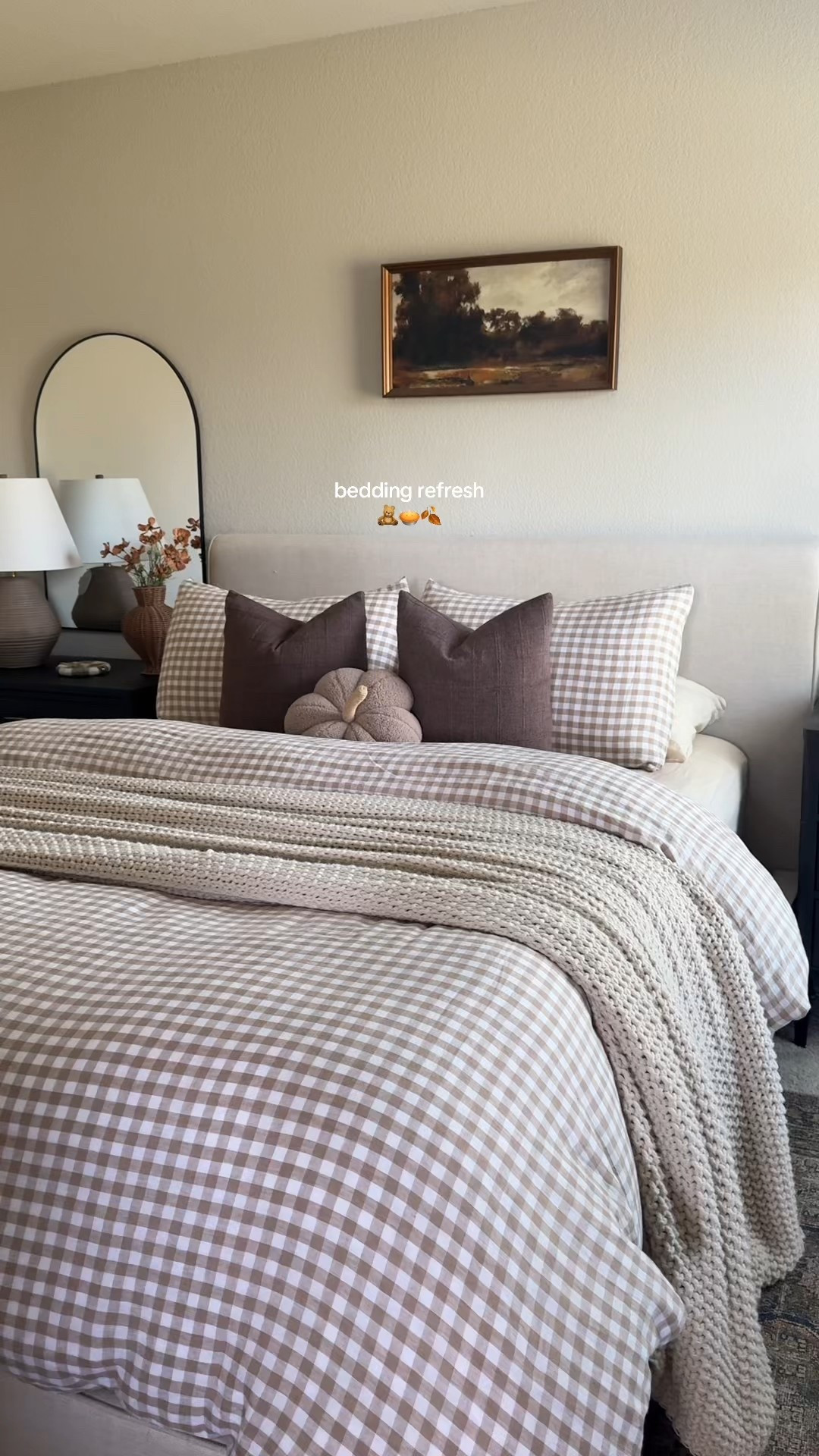 cozy fall bedding 🧸🥧🍂

#LTKSeasonal #LTKHome #LTKStyleTip