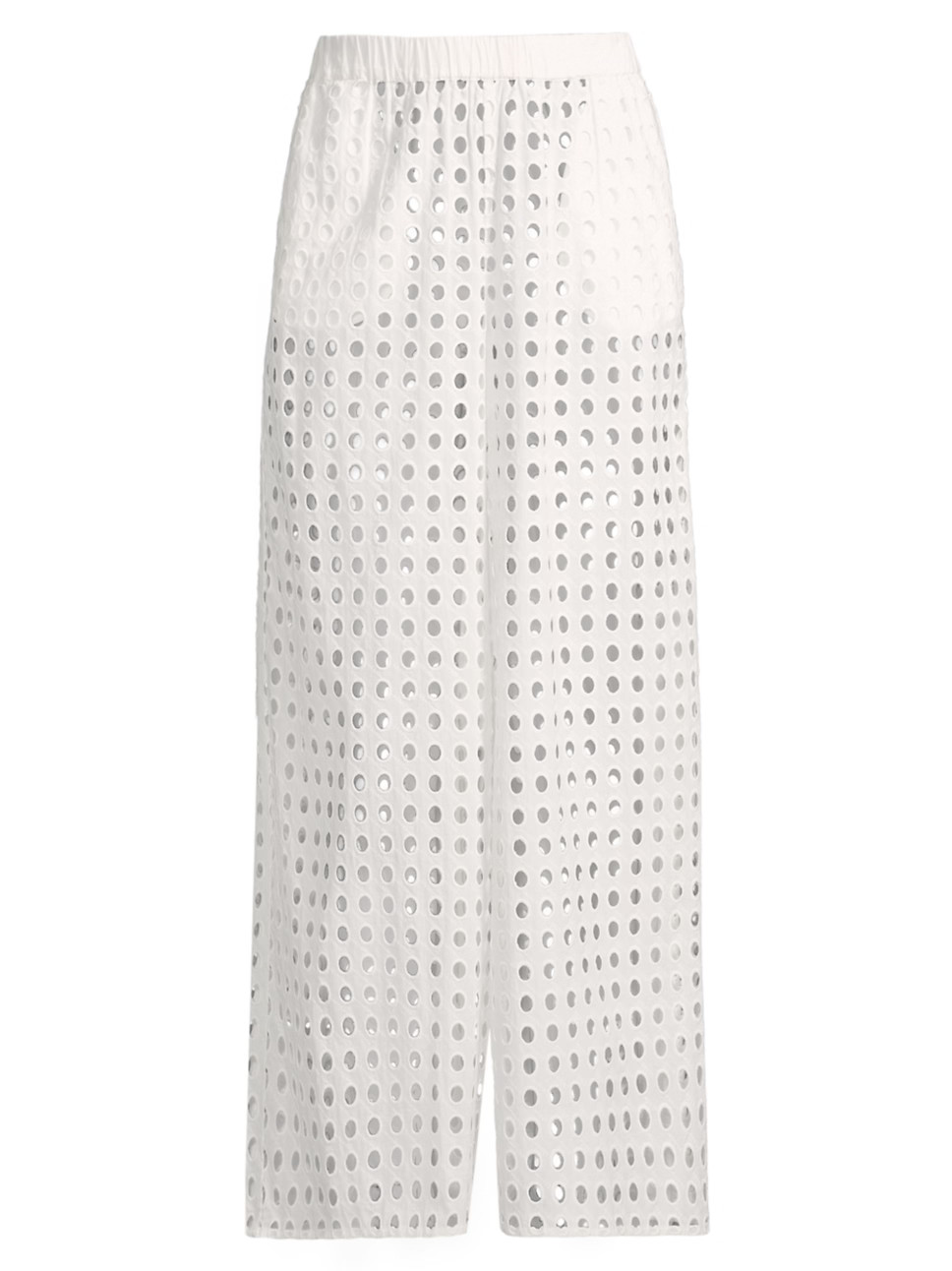 Delaney Eyelet Cotton Cover-Up Pants | Saks Fifth Avenue