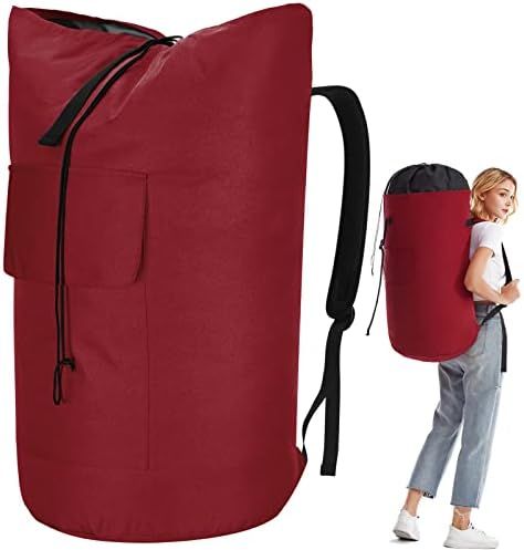 Extra Large Laundry Bag 115L, College Dorm Room essentials for Boys & Girls, Laundry Backpack Bag fo | Amazon (US)