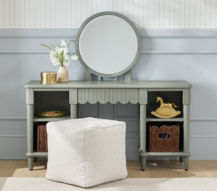 Chris Loves Julia Scallop Vanity | Pottery Barn Kids