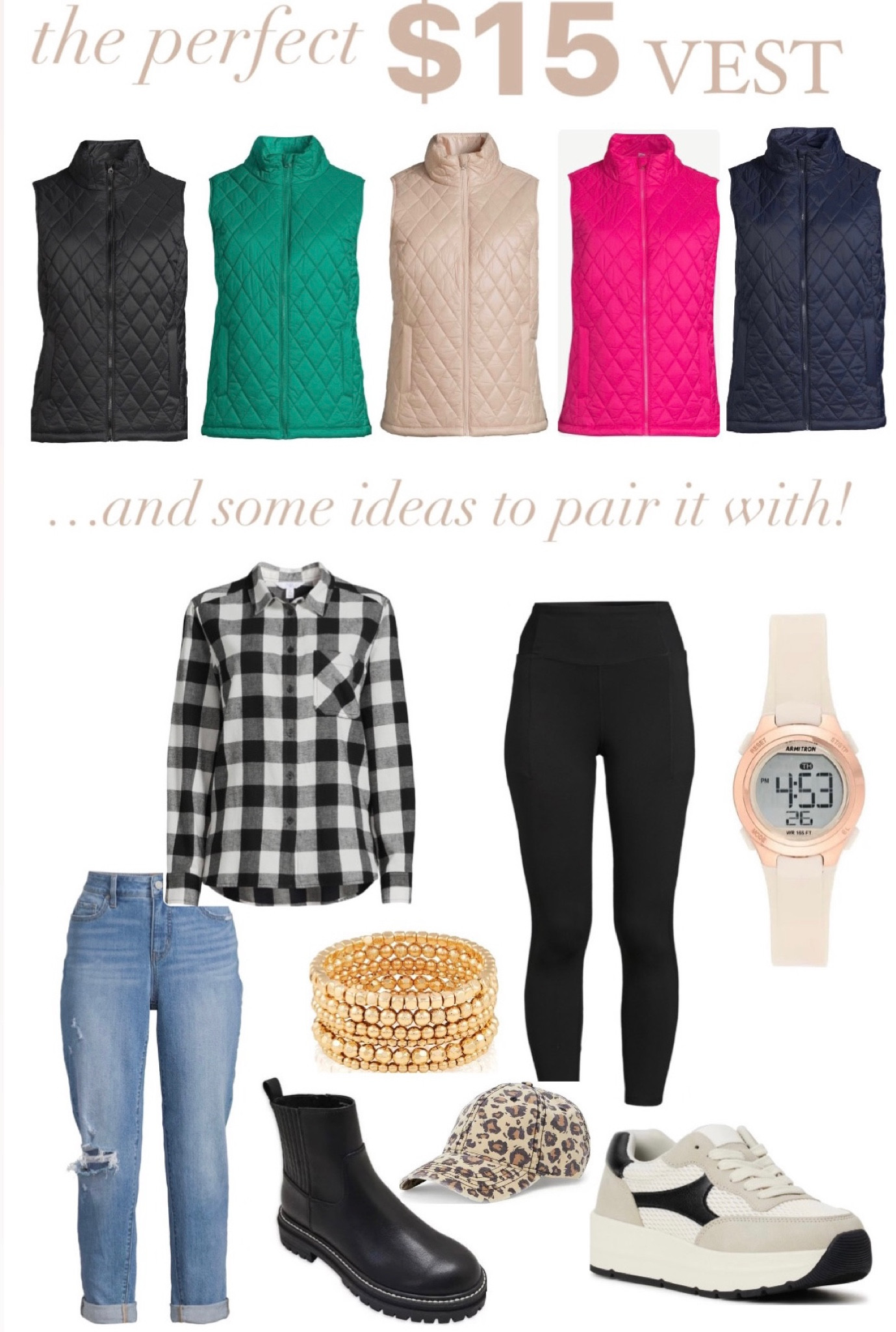 The best vest to go from Fall to Spring! 5 colors, TTS (plus too), great length!

#walmartpartner #walmartfashion #liketkit @walmartfashion #ltkunder25

#LTKstyletip #LTKSeasonal #LTKover40