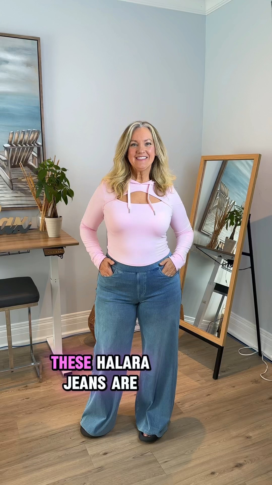 Jeans can be fun and comfy  

#LTKMidsize