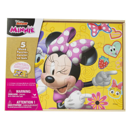 Wood Puzzles 5-Count | Five Below