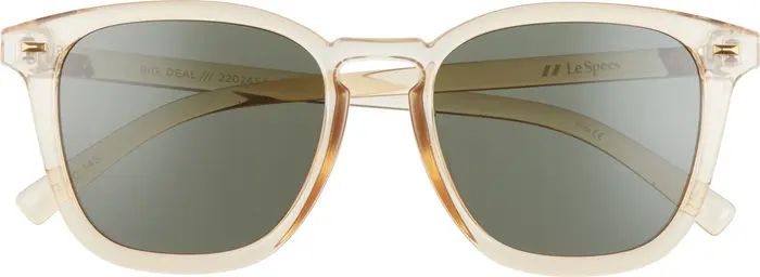 Le Specs Big Deal 53mm Square Sunglasses | Nordstrom | Nordstrom