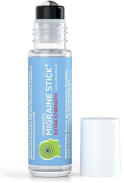 Basic Vigor Migrastil Extra Strength Migraine Stick Advanced Formula, Strong Aromatherapy Roll On... | Amazon (US)