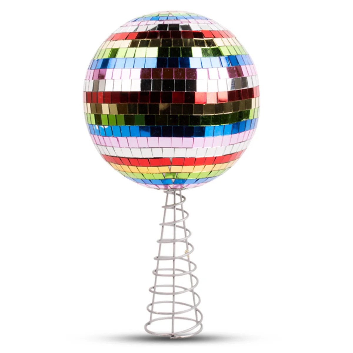 Disco Ball Tree Topper - Rainbow | Furbish Studio