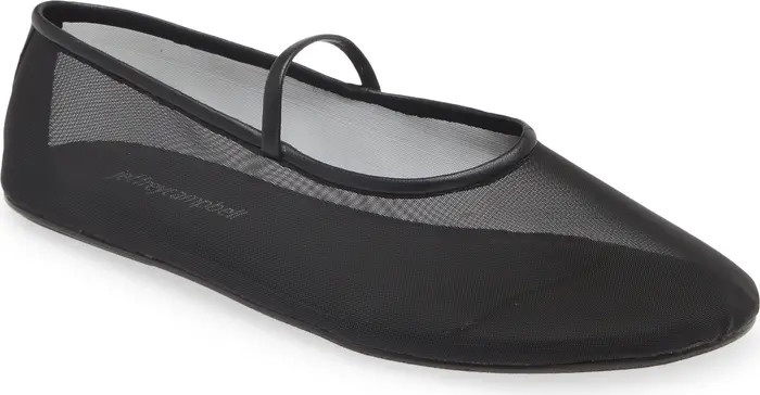 Mesh Mary Jane Flat (Women) | Nordstrom