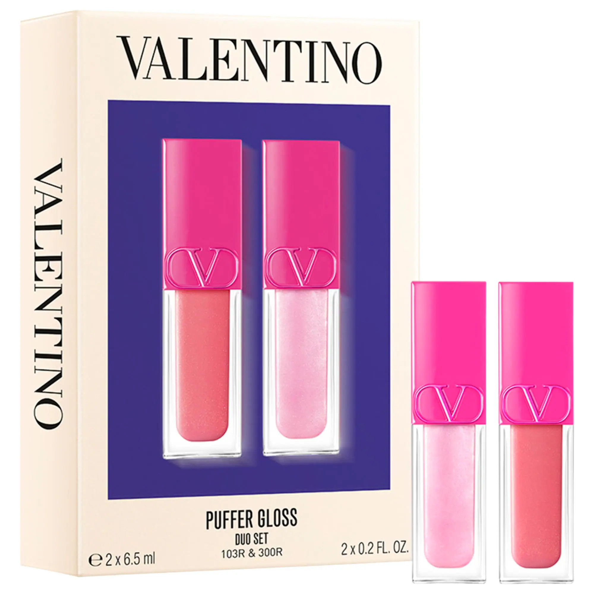 Valentino Puffer Complex Lip Plumper Gloss Gift Set 0.2 oz/6.5 mL | Sephora (US)