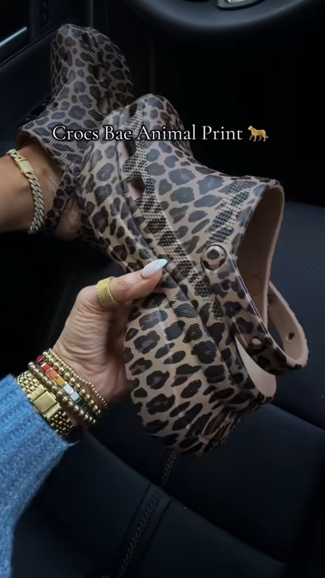 Crocs Bae Animal Clog. Platform shoes. Can be customized with charms. #platformshoes 
#clogs #animalprint #crocs

#LTKShoeCrush #LTKGiftGuide