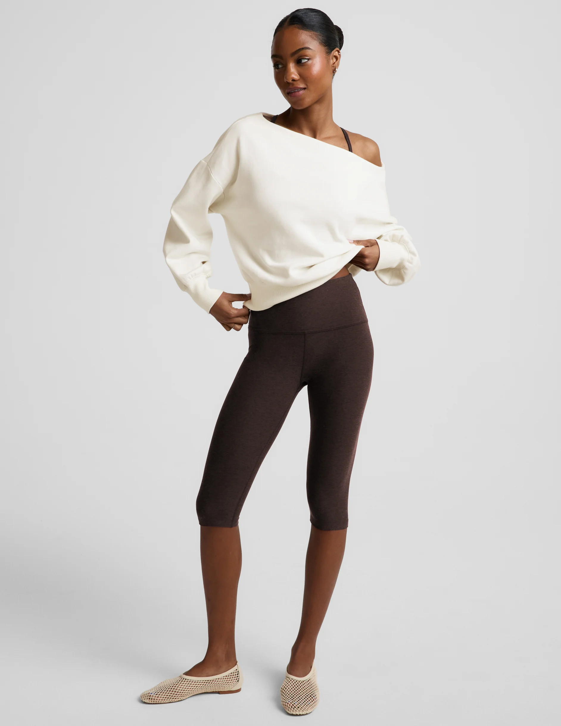 Spacedye\u2122 Pedal Pusher High Waisted Legging | Beyond Yoga | Beyond Yoga