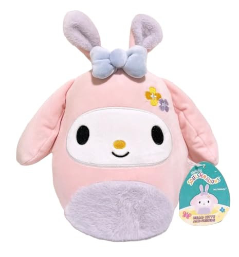 Squishmallows 2024 Easter Disney and Sanrio Squad Plush Toy (8" Easter My Melody) | Amazon (US)