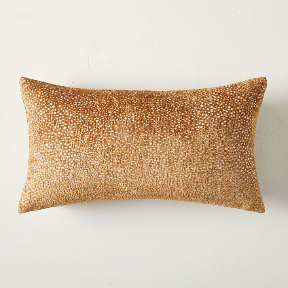 Dotted Chenille Jacquard Pillow Cover | West Elm (US)